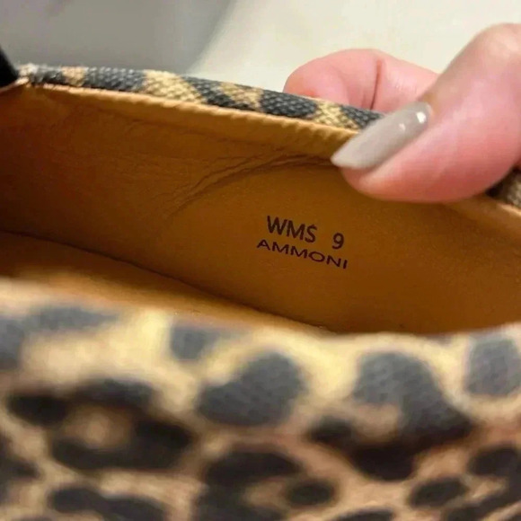Womens Report Cheetah Print Slip On Shoes Size 9 - Picture 5 of 5